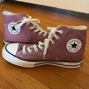 Converse All Star Pink Canvas High Top Sneakers